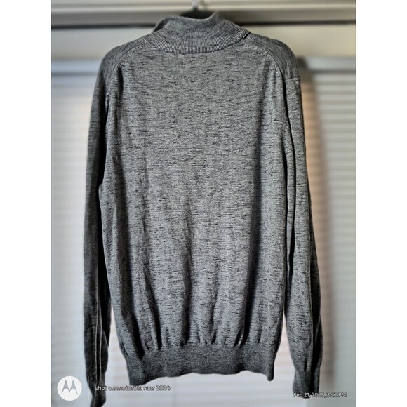 Art Of Rhetoric 1/4 Zip Mock Neck Pullover Knit Sweater Men’s Size M - Picture 7 of 8